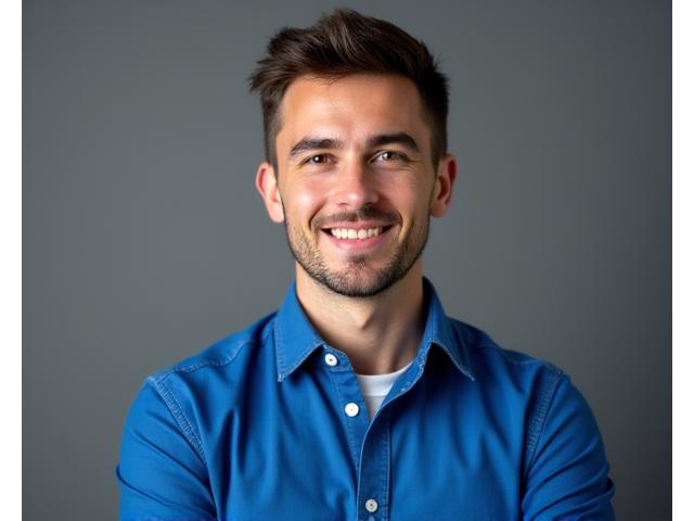 Portrait de Julien, spécialiste du lavage intérieur